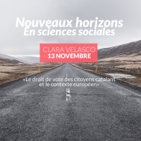 Nouveaux horizons en sciences sociales #2 Clara Velasco