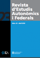 Marc Sanjaume publie un article dans le dernier numéro de la Revista d’Estudis Autonòmics i Federals